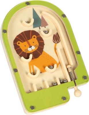 Small Foot - houten mini flipperspel leeuw
