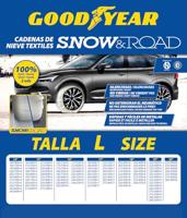 Sneeuwkettingen voor auto's Goodyear SNOW & ROAD (L) - thumbnail