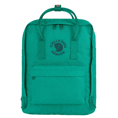 Fjallraven Re Kånken Rugtas Rugzak Emerald 16L
