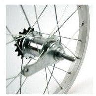 Achterwiel 16 (305) Alu Standaard Favorit Remnaaf Zilver - thumbnail