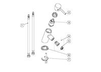 Tres Alplus Bidetmengkraan Chroom 20312001 - thumbnail