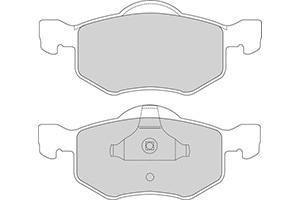 Remblokken set 37255