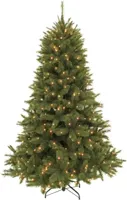 Forest Frosted Pine kunstkerstboom donkergroen LED d140 h215 cm Triumph Tree - Triumph tree - thumbnail