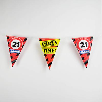 Paperdreams Party Vlag - 21 jaar
