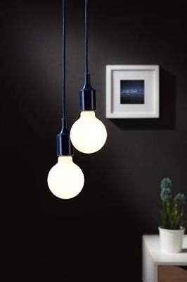 Paulmann 78430 Hanglamp E27 Nachtblauw, Zwart