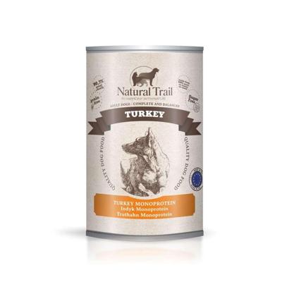 NATURAL TRAIL Kalkoen - natvoer voor honden - 400g