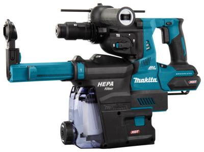 Makita accu combihamer - HR004GZ02 - SDS-Plus - 40V Max - excl. accu en lader - in doos met stofafzuigunit