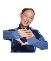 adidas Tiro 25 Competition Trainingstrui 1/4-Zip Kids Donkerblauw Lichtblauw Wit - thumbnail