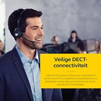 Jabra Engage 65 Mono Headset Hoofdband Zwart - thumbnail