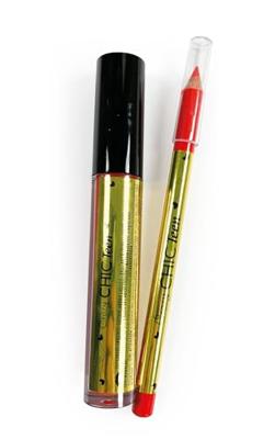 Clementoni crazy chic lipgloss en lippotlood party queen, 2st.