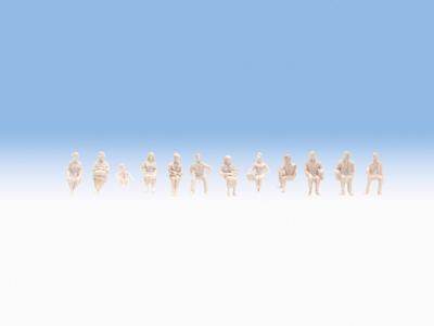 NOCH 44985 TT Zittend en staand figuren Ongeverfd, Zittend, Staand - thumbnail