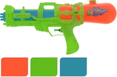 WATERPISTOOL 37CM 3ASS WATERPISTOOL 37CM 3ASS