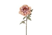 Countryfield kunstbloem peony sibel 57 cm roze - thumbnail