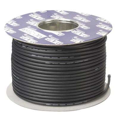 DAP MC-216B microfoonkabel zwart 100m