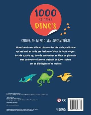 Dino's 1000 stickers Dino's 1000 stickers