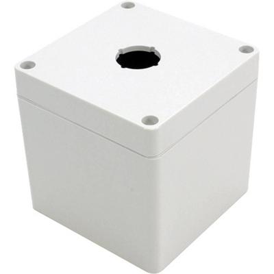 Hammond Electronics 1554MPB1A Universele behuizing 90 x 90 x 90 Polycarbonaat Grijs 1 stuk(s)
