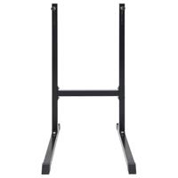 VidaXL Dip station zwart 103.5 x 66.5 x 121.5 cm gepoedercoat staal - thumbnail