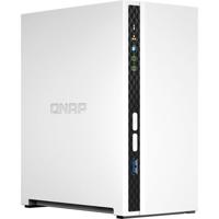 QNAP TS-233 data-opslag-server NAS Tower ARM Cortex-A55 2 GB 0 TB QNAP QTS Wit - thumbnail