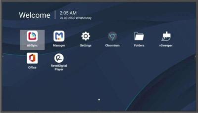 Viewsonic CDE6514-2C beeldkrant Digitale signage flatscreen 165,1 cm (65") LCD Wifi 500 cd/m² 4K Ultra HD Zwart Type processor