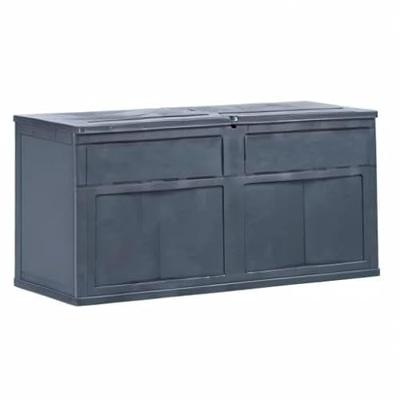 Opbergkist 320 L zwart