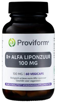 Proviform R+ Alfa Liponzuur 100mg Vegicaps Proviform R+ Alfa Liponzuur 100mg Vegicaps
