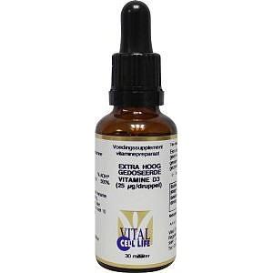 Vital Cell Vitamine D3 25 mcg Druppels