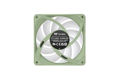 Thermaltake CT140 EX Reverse ARGB Sync PC Cooling Fan Matcha Green 3 Fan Pack PC-ventilator (b x h x d) 140 x 140 x 25 mm Thermaltake CT140 EX Reverse ARGB Sync PC Cooling Fan Matcha Green 3 Fan Pack PC-ventilator (b x h x d) 140 x 140 x 25 mm