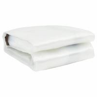 VidaXL Doorzichtig zeildoek met zeilringen 1x8 m polyethyleen - thumbnail