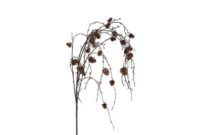 Kunsttak Larix XL bruin 133x12x8cm