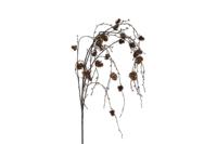 Kunsttak Larix XL bruin 133x12x8cm - thumbnail