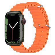 Ocean bandje - Oranje - Geschikt voor Apple Watch 38mm / 40mm / 41mm / 42mm - thumbnail