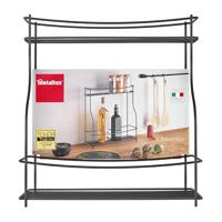 Metaltex Basalmico Kruidenrek Mat/Zwart - thumbnail