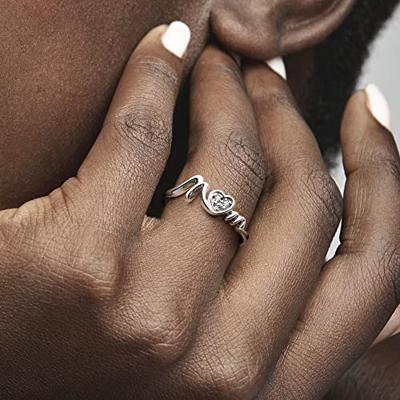 Pandora 591162C01 Armband Sparkling Endless Hearts zilver-zirconia wit - thumbnail