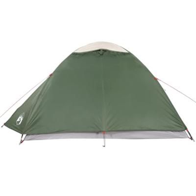 Koepeltent 4-persoons waterdicht groen - thumbnail