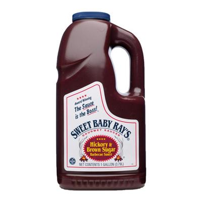 Sweet Baby Ray's - Hickory & Brown Sugar Barbecuesaus - 3785ml Sweet Baby Ray's - Hickory & Brown Sugar Barbecuesaus - 3785ml