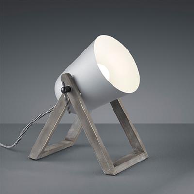 Trio Stoere tafellampMarc grijs - R50721011