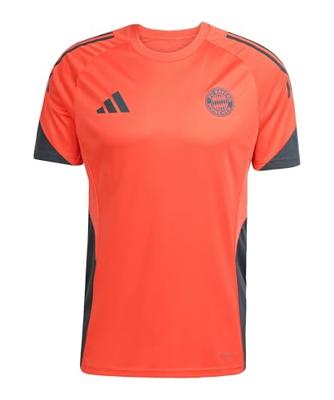 adidas Bayern München Trainingsshirt 2025-2026 Oranje Donkergrijs - thumbnail