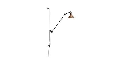 DCW Editions Lampe Gras N214 Wandlamp - Ruw koper DCW Editions Lampe Gras N214 Wandlamp - Ruw koper