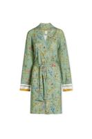 Pip Studio Pip Studio Nisha Kimono Petites Fleurs Green L - thumbnail