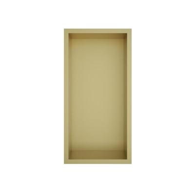 Hotbath &More Inbouwnis - 30 x 15 x 10 cm - Geborsteld Messing PVD