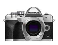 Olympus Olympus OM-D E-M10 Mark IV Micro-Four-Thirds-Systeemcamera, 20 MP Sensor, 5-Assige Beeldstabilisatie, Selfie LCD-Scherm, Elektronische Zoeker, 4K-Video, Krachtige AF, WiFi, Zilver - thumbnail
