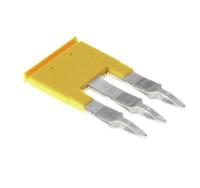 Weidmüller 1608960000 Dwarsverbinder Geel 60 stuk(s) - thumbnail