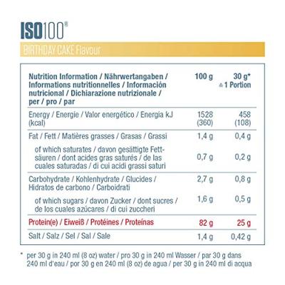 Iso-100 Hydrolyzed | Dymatize | 2200g