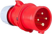 GP CEE 4P/16A/400V stekker rood - 6313150 - thumbnail