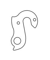 Union derailleurpad gh-116 met schroefset m4x0.7 - thumbnail