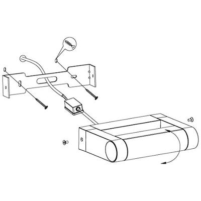 Eglo Strakke muurlampBrianza - 98707