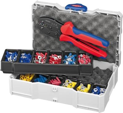 Knipex Krimp-assortiment voor kabelverbinders - 979021 Knipex Krimp-assortiment voor kabelverbinders - 979021