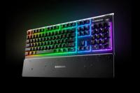 Gaming Keyboard SteelSeries Apex 3 Zwart Qwerty Portugees - thumbnail