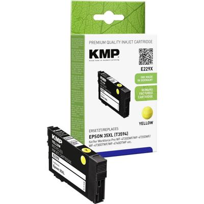 KMP Inktcartridge vervangt Epson 35XL, T3594 Compatibel Geel E229X 1638,4009 KMP Inktcartridge vervangt Epson 35XL, T3594 Compatibel Geel E229X 1638,4009