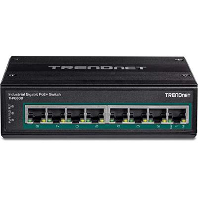 TrendNet TI-PG80B Industrial Ethernet Switch 10 / 100 / 1000 MBit/s TrendNet TI-PG80B Industrial Ethernet Switch 10 / 100 / 1000 MBit/s